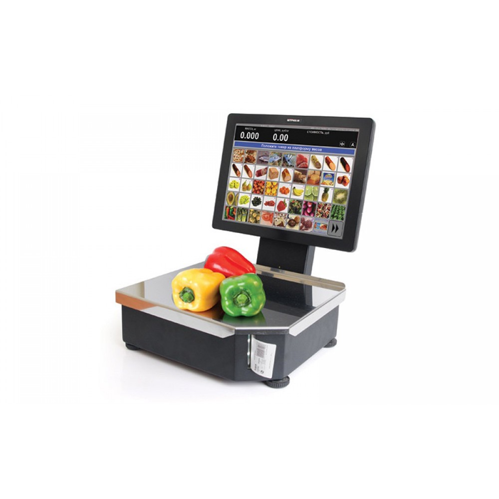 ШТРИХ-Принт PC 200 4.5 (2 Мб)-1 Ваги з друком етикетки ШТРИХ-Принт PC 200 4.5 (2 Мб) - Зображення 1