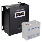 Комплект резервного живлення для котла LP (LogicPower) ДБЖ + мультигелева батарея (UPS W500 + АКБ MG 660Wh) - Зображення 5